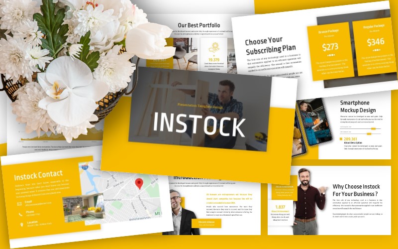 Instock - Google Slide Template