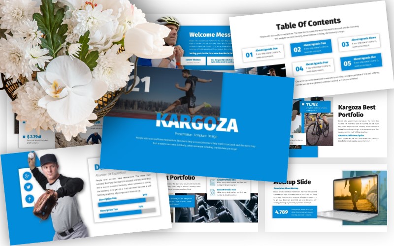 Kargoza - PowerPoint template