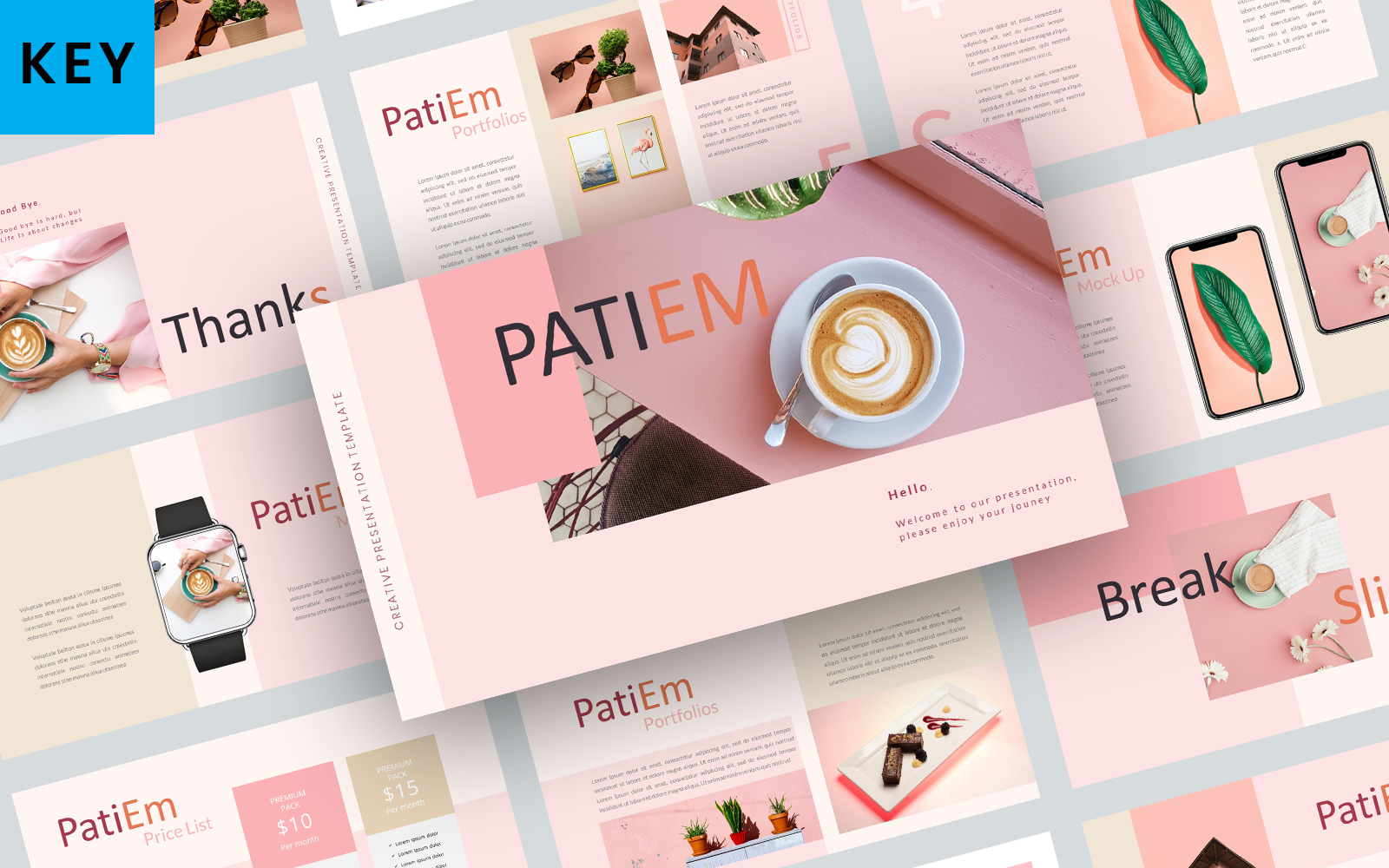 Patiem - Keynote template