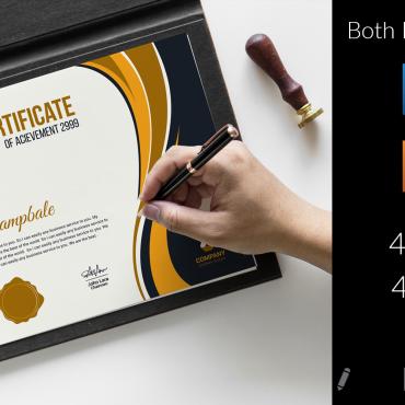 Award Background Certificate Templates 164964