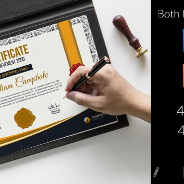 Award Background Certificate Templates 164968