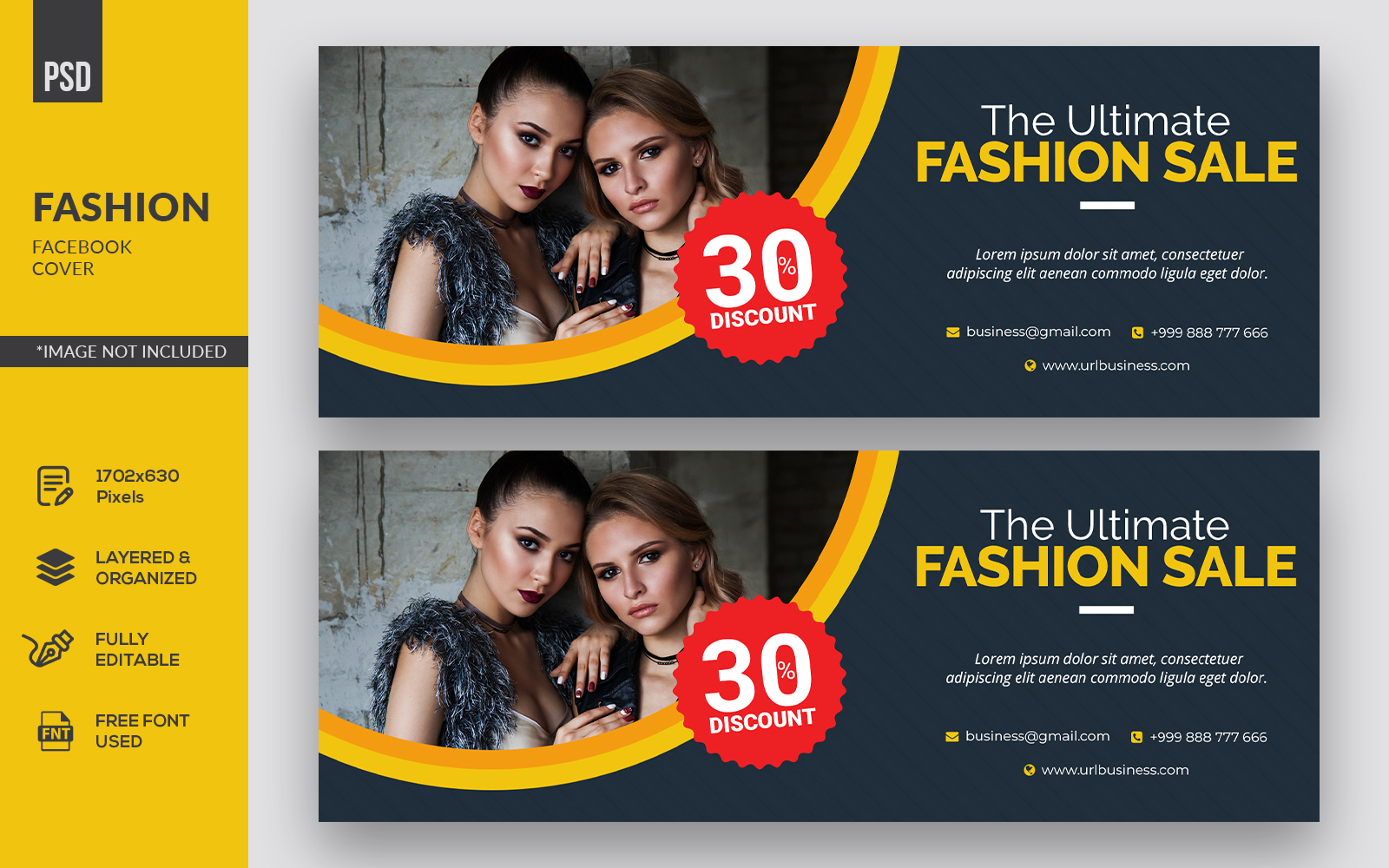 Modern Fashion Facebook Timeline Cover