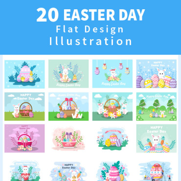 Eggs April Illustrations Templates 165126