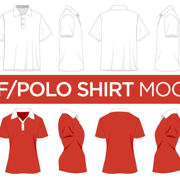 Shirt Polo Product Mockups 165254