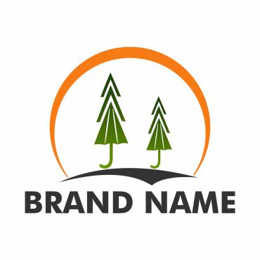 Tree Background Logo Templates 165434
