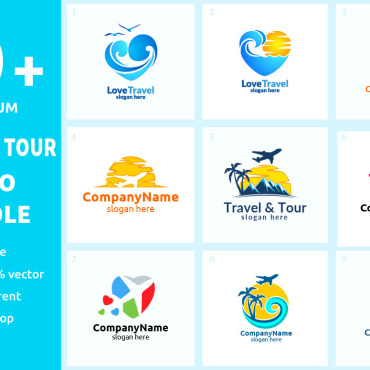 Transportation Ocean Logo Templates 165494