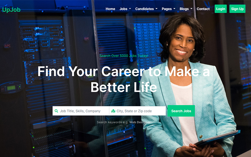 UpJob - Job & Directory HTML5 Bootstrap Website Template