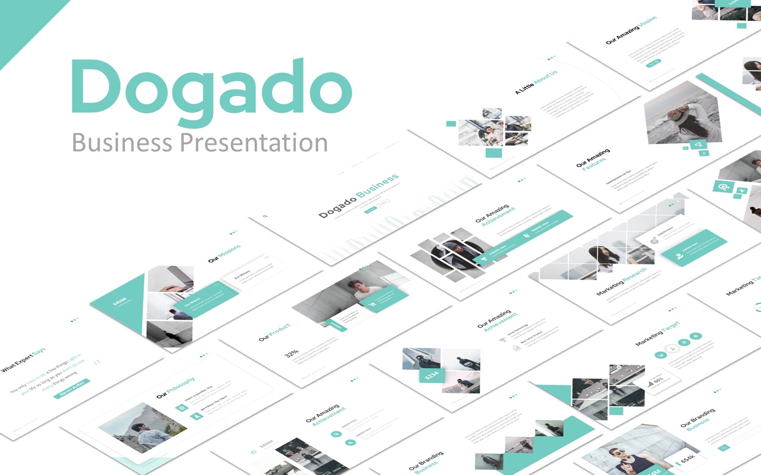 Dogado Powerpoint PowerPoint template