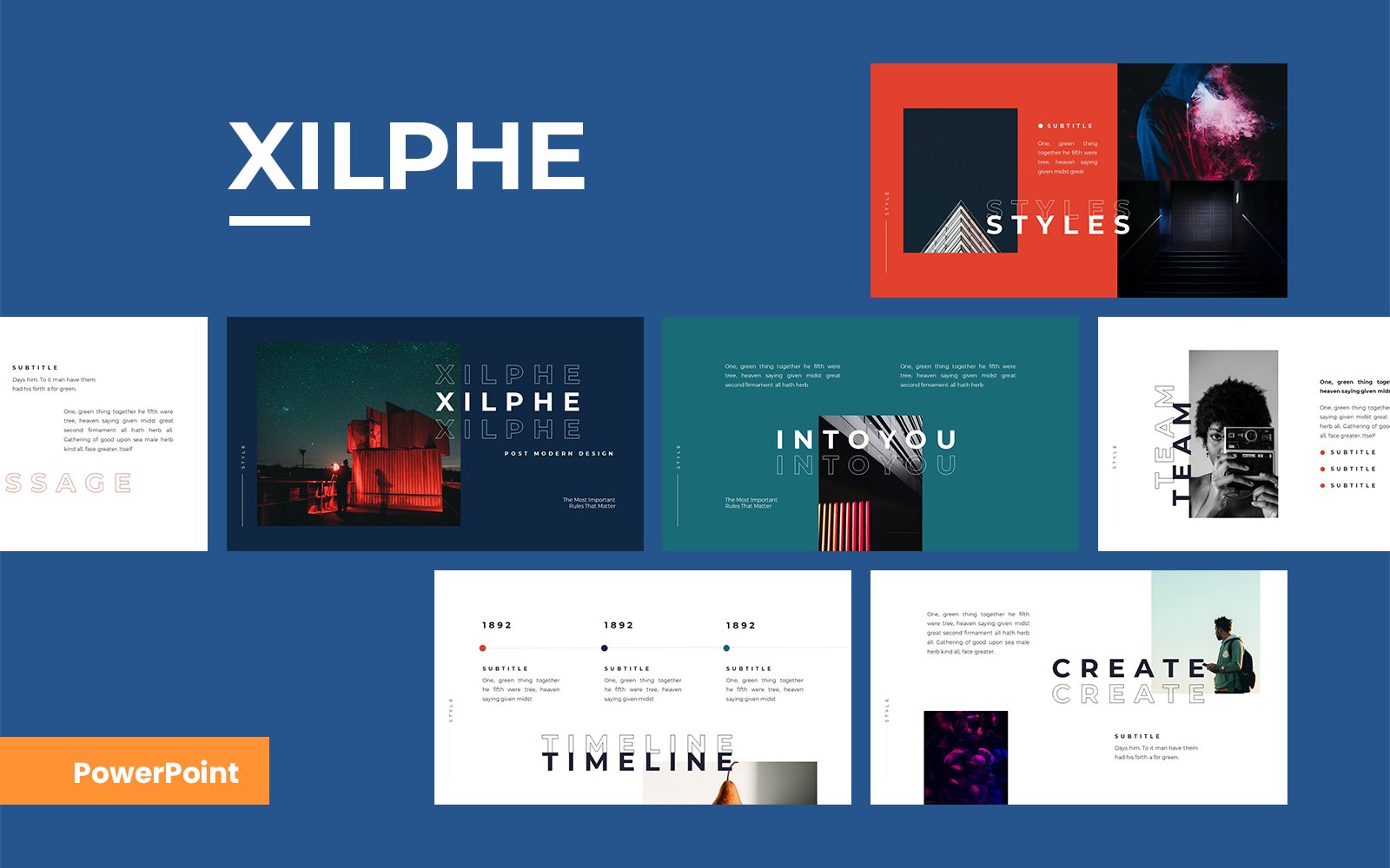 Xilphe Modern PowerPoint template