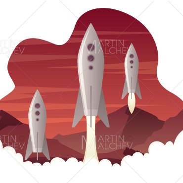 Spaceship Spacecraft Illustrations Templates 165692