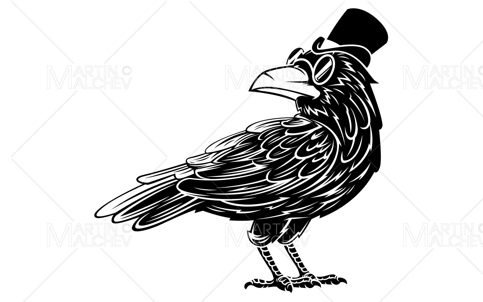 Mister Crow Mascot