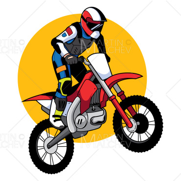 Motorcycle Racer Illustrations Templates 165716