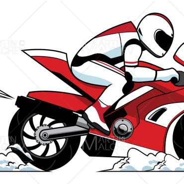 Rush Motorcycle Illustrations Templates 165717