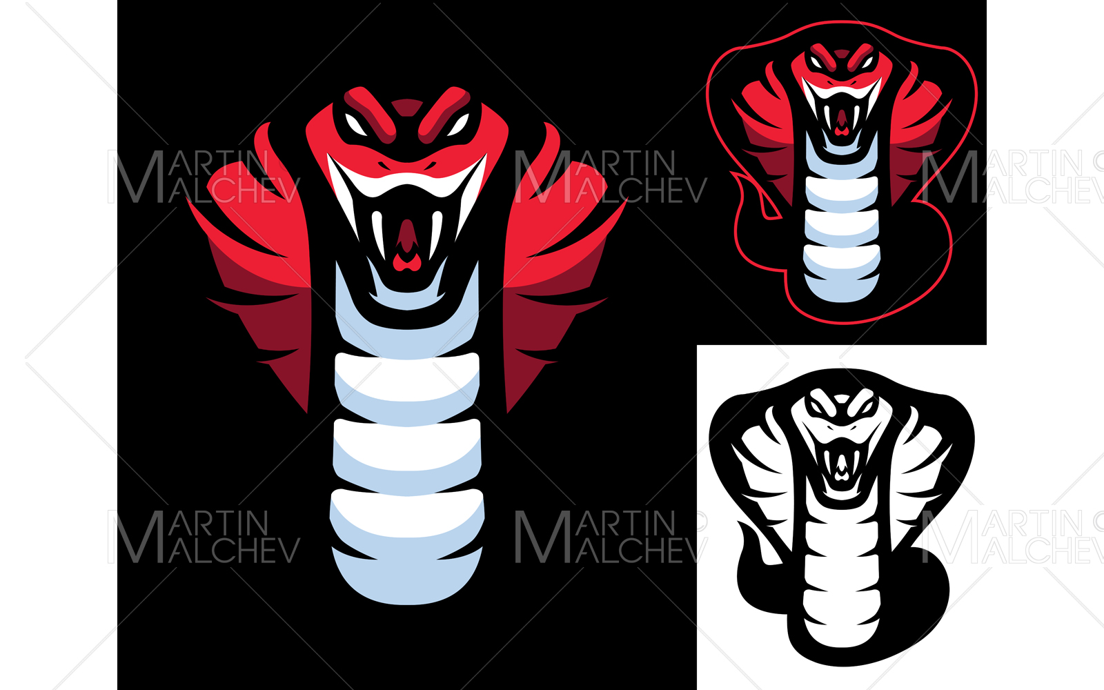 Red Cobra Mascot