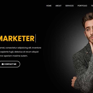 Bootstrap Business Landing Page Templates 165934