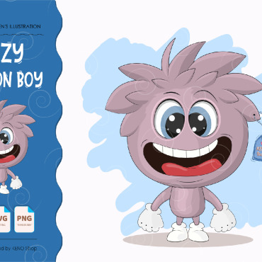 Cartoon Character Vectors Templates 165940