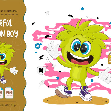 Cartoon Character Vectors Templates 165946