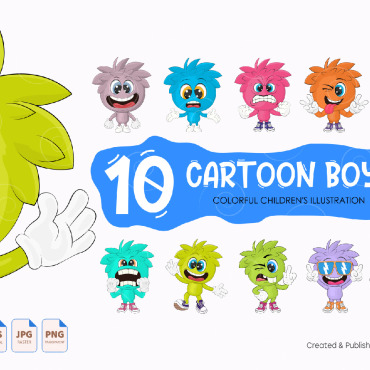 Child Character Vectors Templates 165950