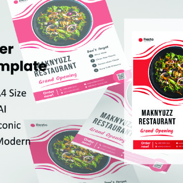 Template Flyer Corporate Identity 166015