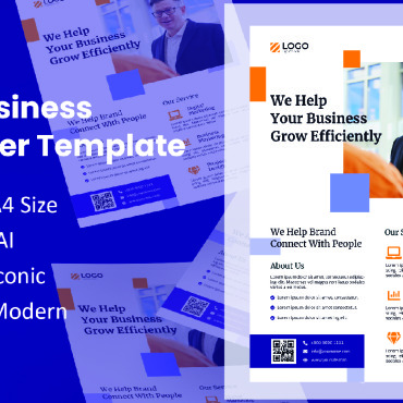 Template Flyer Corporate Identity 166019