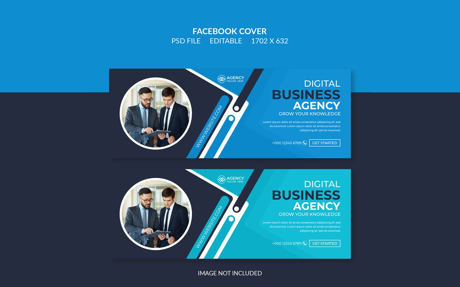 Modern Facebook Cover Banner Theme