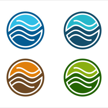 Circle Water Logo Templates 166337