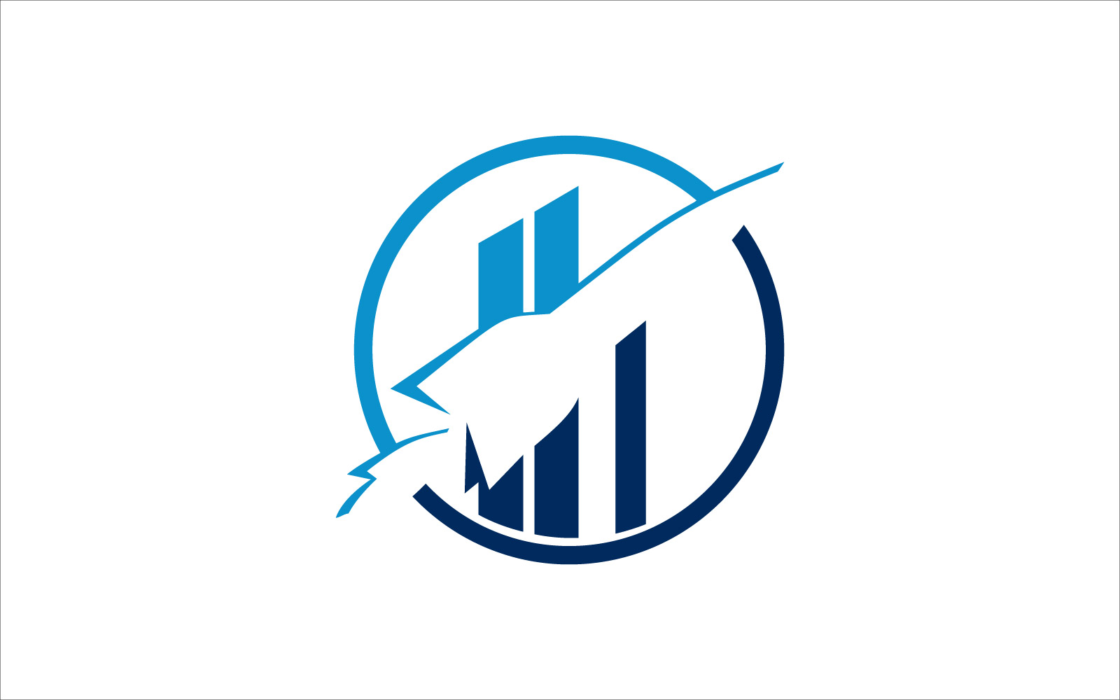 Rocket Business Vector Logo