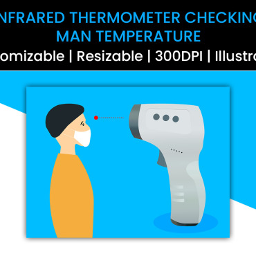 Thermometer Checking Illustrations Templates 166580
