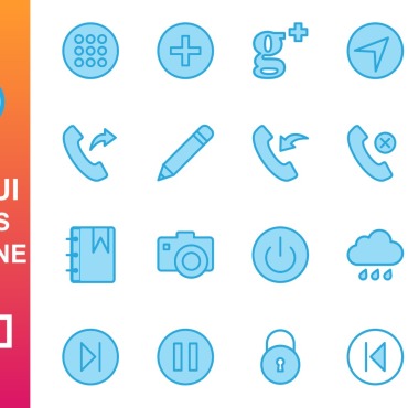 Pad Add Icon Sets 166600