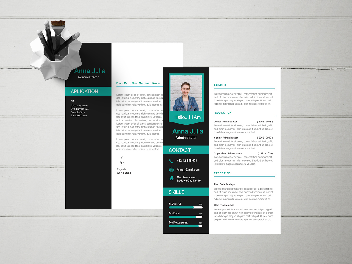 Anna Resume Template