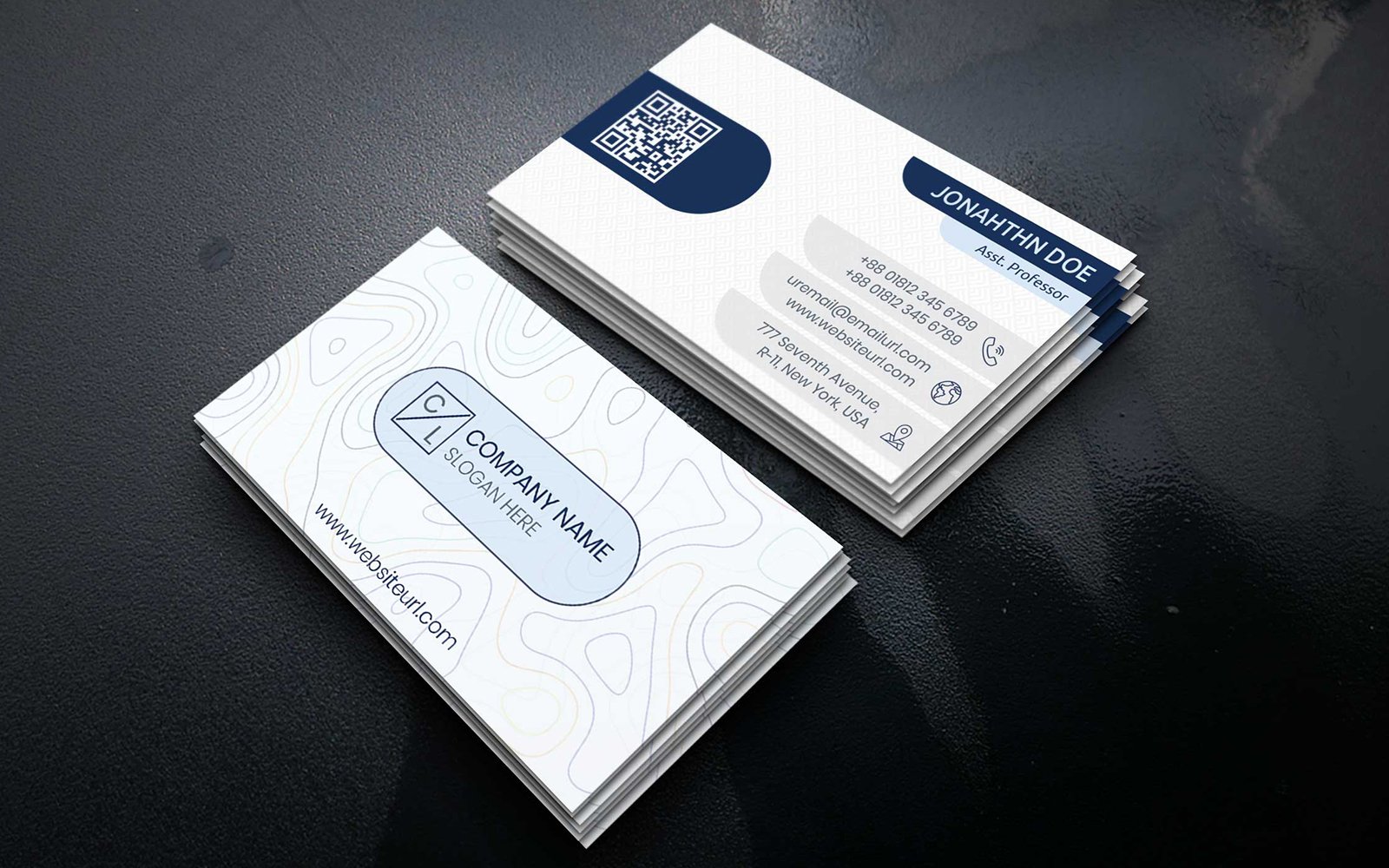 Corporate Business Card - Corporate Identity Template