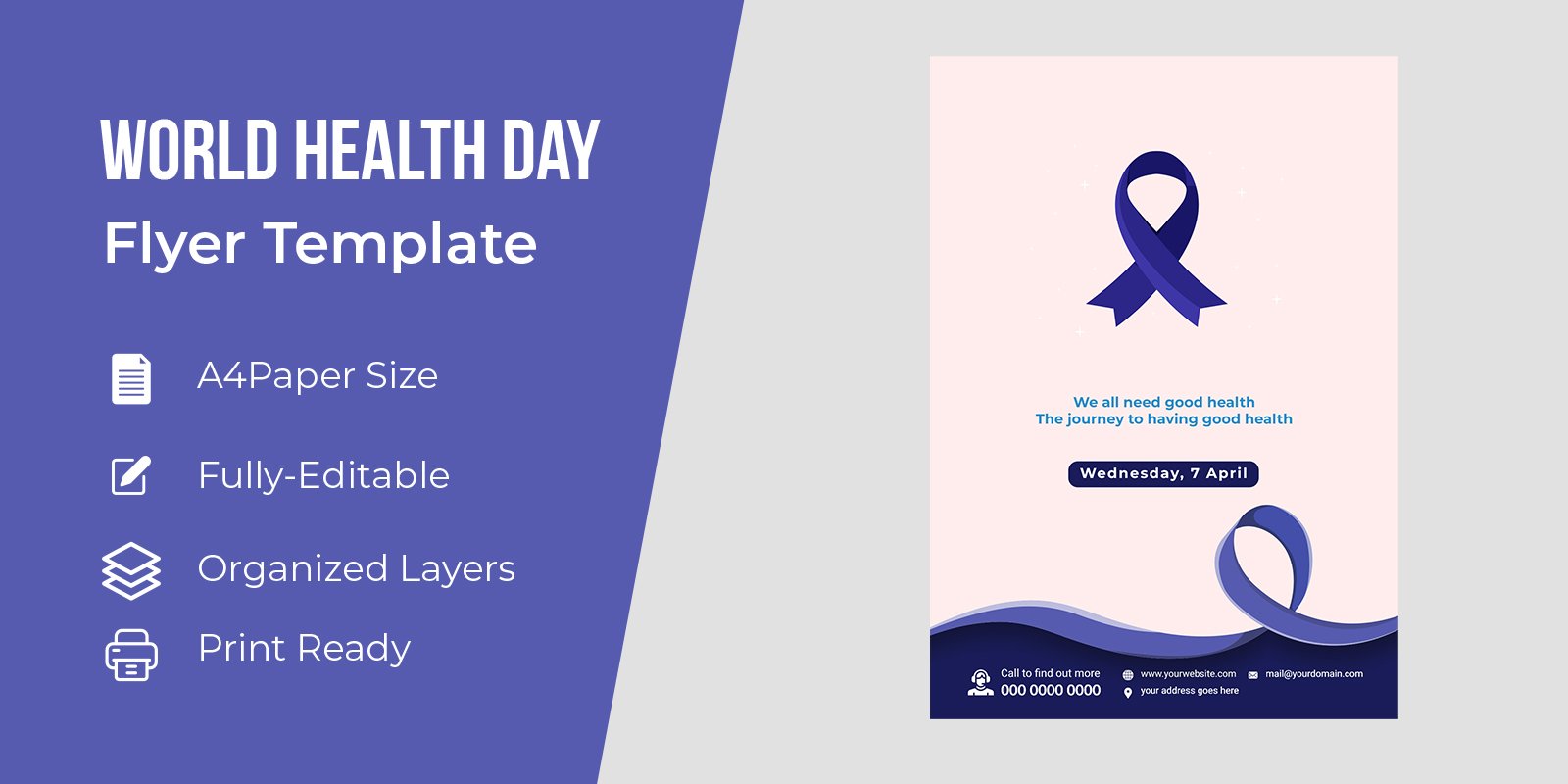 World Health Day Poster Design