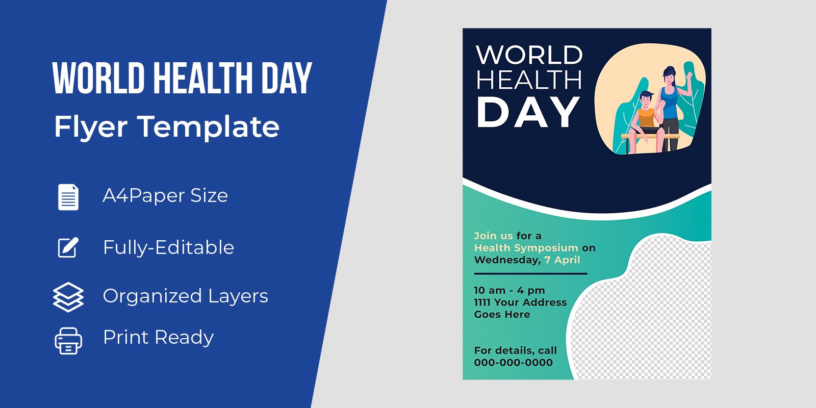 World Health Day Campaign Flyer