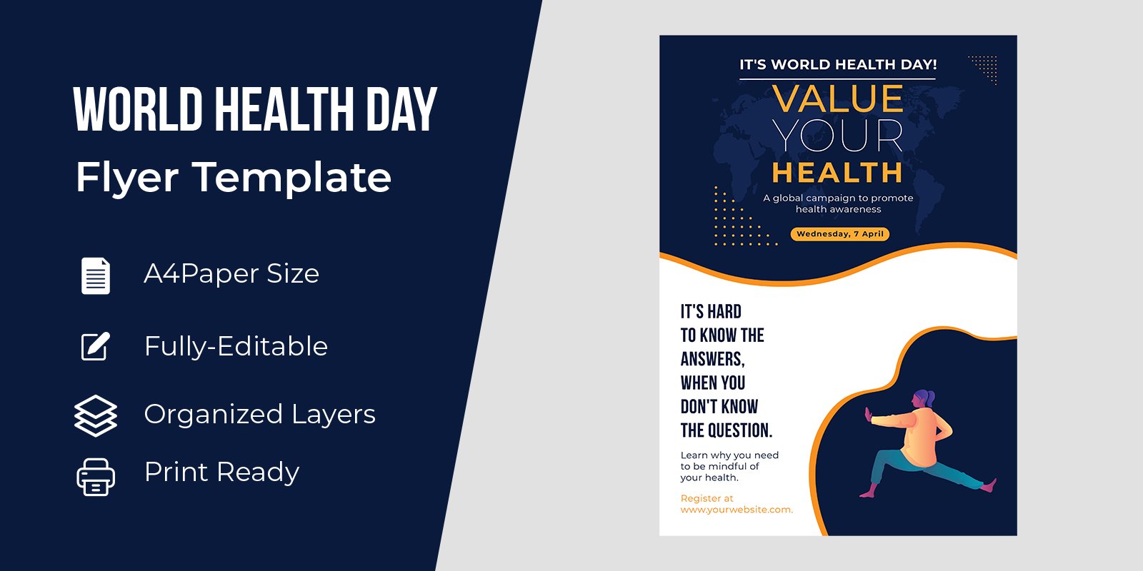 Poster Design World Health Day