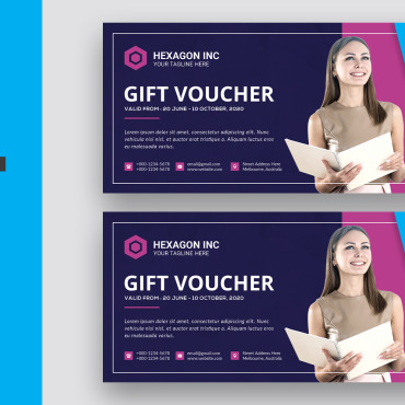 Voucher Gift Corporate Identity 166712