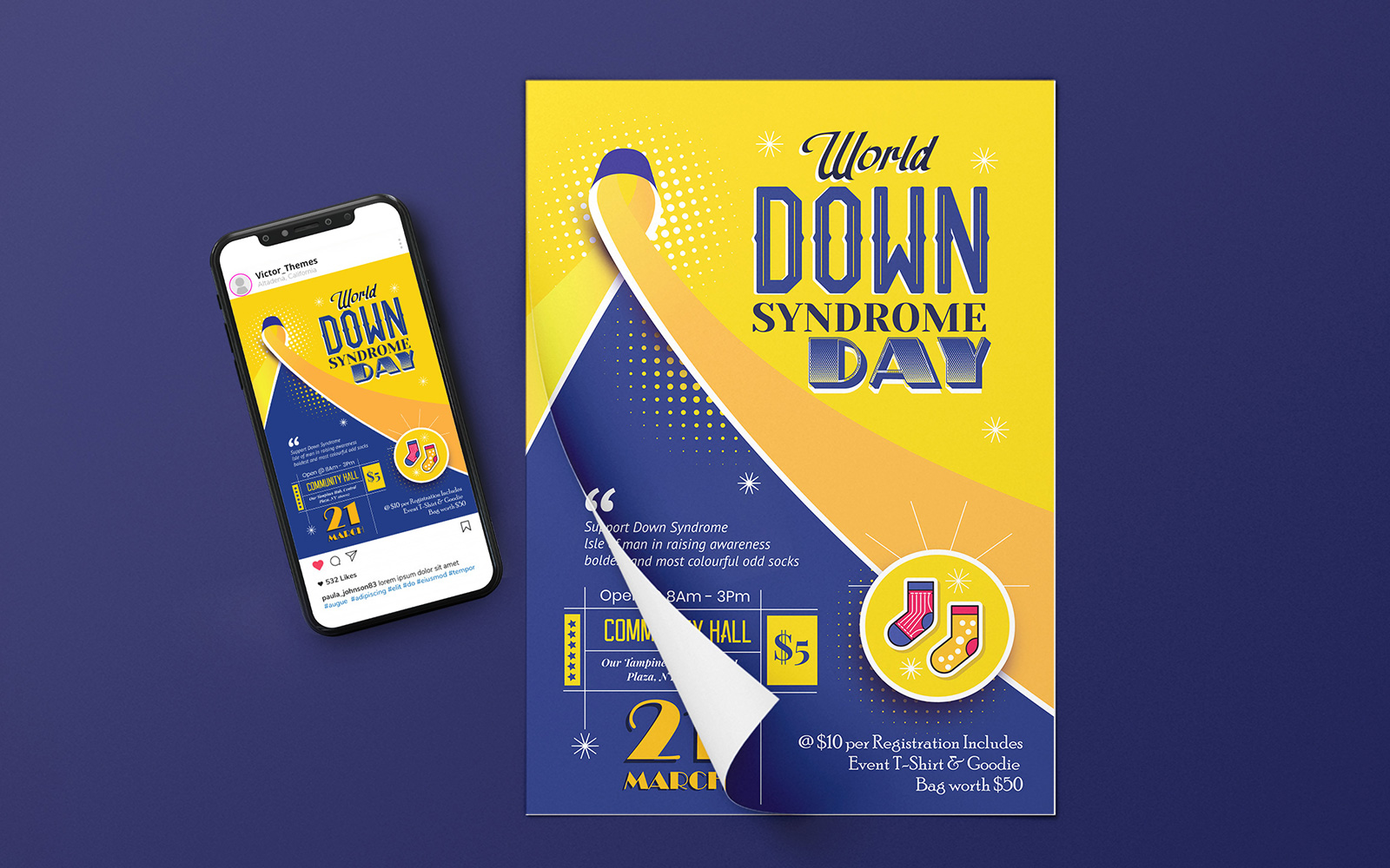 World Down Syndrome Day Flyer