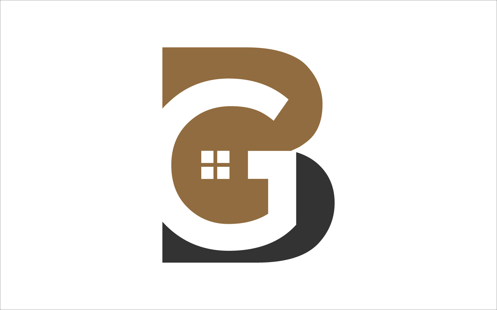 BG Real Estate Logo Template