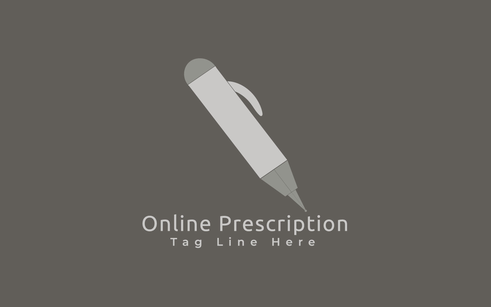 Online Prescription Logo Template