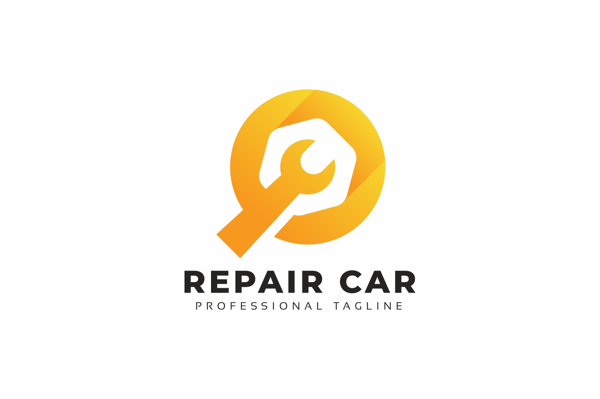 Repair Car Logo Template