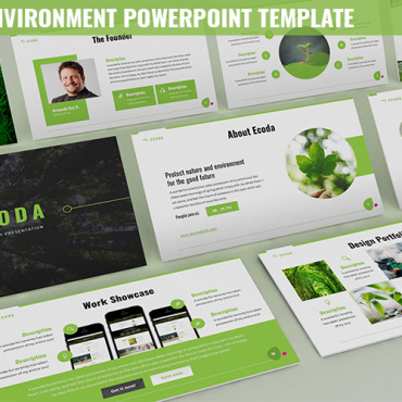 Green Earth PowerPoint Templates 167909