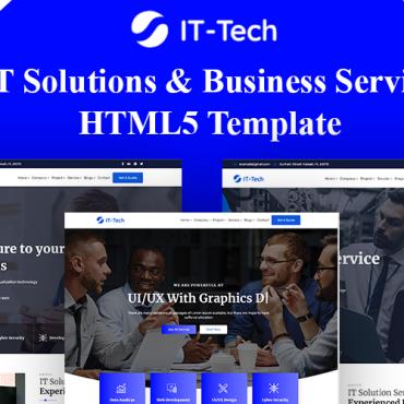 Solution Business Responsive Website Templates 170154