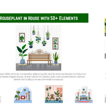 Houseplant Green Illustrations Templates 170273