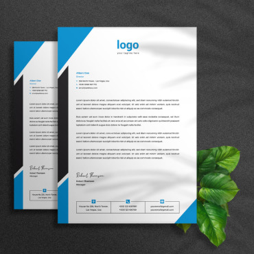 Stationery Letterhead Corporate Identity 170354