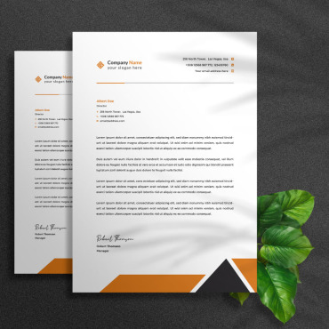 Stationery Letterhead Corporate Identity 170355