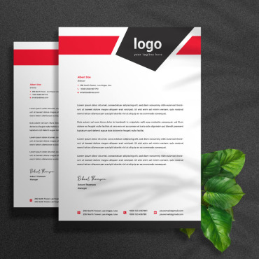 Stationery Letterhead Corporate Identity 170356