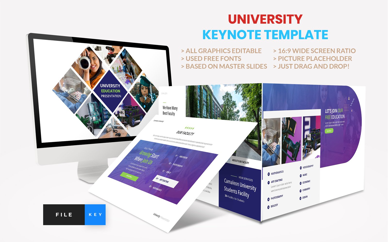 University - Education College - Keynote template