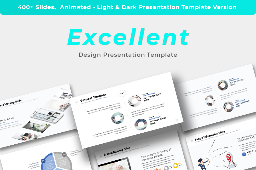 Excellent - Presentation PowerPoint template