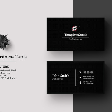 Card Visiting Corporate Identity 170722