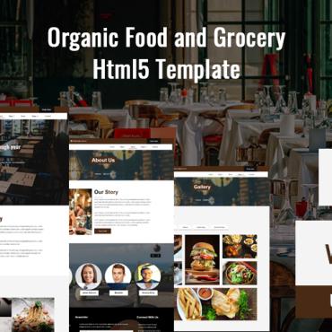 Food Fresh Responsive Website Templates 170965