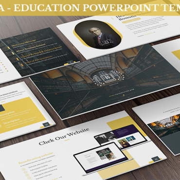 University Library PowerPoint Templates 171027